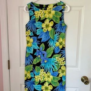 AGB Petite Floral Dress 6P